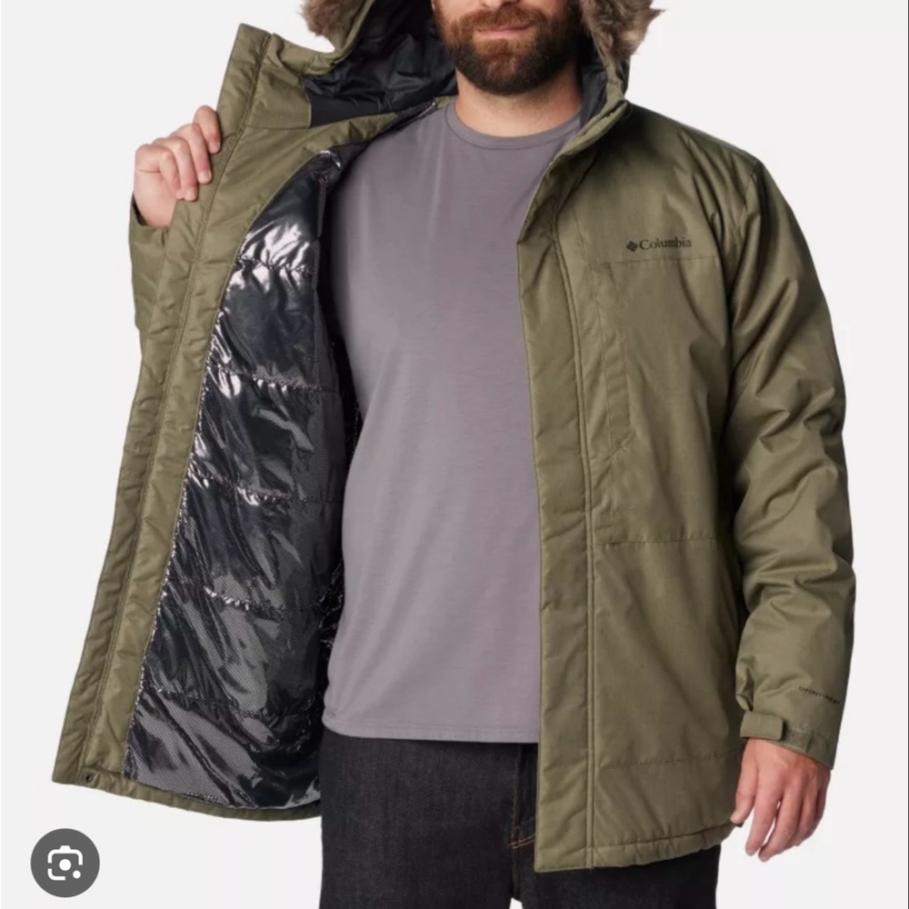 Columbia Men's Green Insulated Jacket